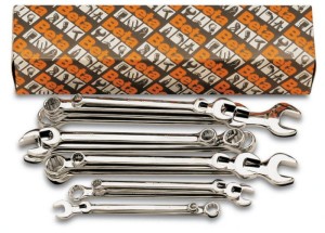 Klucze płasko-oczkowe polerowane Beta 42LMP/S14