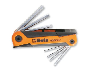 Klucze trzpieniowe kątowe chromowane Beta96/BG7