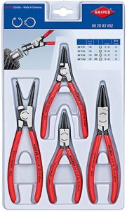 Zestaw szczypiec do pierścieni osadczych Knipex 00 20 03 V02