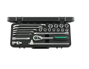 Zestaw kluczy nasadowych 1/2 i kluczy płasko oczkowych z grzechotką Stahlwille 91321175