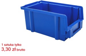 Pojemnik magazynowy Typ "0" (1 opakowanie - 45 sztuk) 