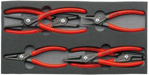 Zestawy szczypiec we wkładce piankowej  Knipex 00 20 01 V02
