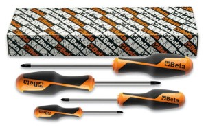 Wkrętaki krzyżowe profil Phillips® w zestawie