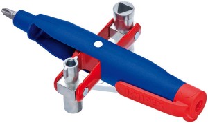 Klucz wielofunkcyjny do szaf sterowniczych Knipex 00 11 07