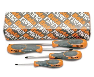 Wkrętaki krzyżowe profil Phillips® w zestawie 1292/S4