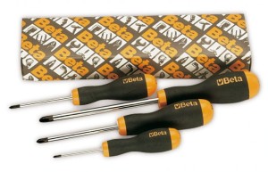 Wkrętaki krzyżowe profil Pozidriv®-Supadriv® w zestawie