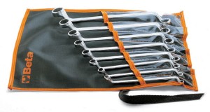 Klucze oczkowe odsadzone dwustronne w zestawie Beta 90/B8