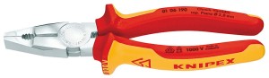 Szczypce uniwersalne Knipex 01 06 chromowo-wanadowe