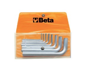 Klucze trzpieniowe kątowe chromowane Beta96/B10