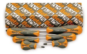 Wkrętaki krzyżowe profil Pozidriv®-Supadriv®, z rękojeścią kompozytową w zestawie