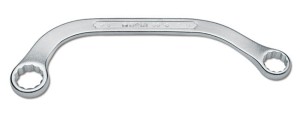 Klucze oczkowe dwustronne wygięte Beta 83