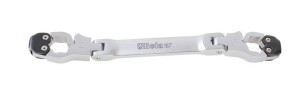 Klucze oczkowe, otwierane, z przegubem Beta 187