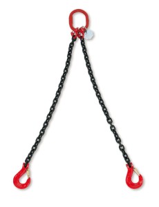 Zawiesia łańcuchowe dwucięgnowe, w skrzynce