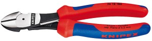 Szczypce tnące boczne o zwiększonym przełożeniu knipex 74 12 160