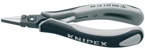 Szczypce precyzyjne Knipex 34 12 130 ESD