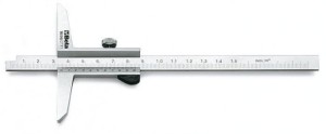 Głębokościomierze suwmiarkowe INOX Beta 1656 
