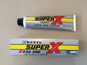Klej Cemedine adheshives super x no.8008 black 