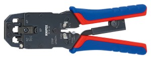 Szczypce do zagniatania wtyków telefonicznych typu Western Knipex 97 51 12