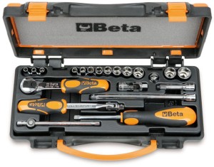 Beta 900/C13-8 zestaw nasadek sześciokątnych 900 z akcesoriami, 4-14mm, 21 elementów 