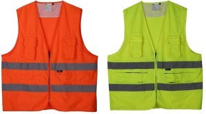 Kamizelka ostrzegawcza z kieszeniami VIZWELL VWEN01-S