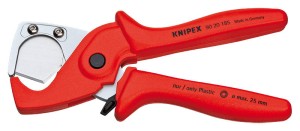 Obcinak do rur,weży i rur ochronnych Knipex 90 20 185
