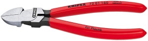 Szczypce tnące boczne do tworzywa sztucznego Knipex 72 01 140