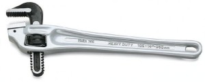 Klucze do rur kątowe, wzmocnione, z aluminium Beta 365