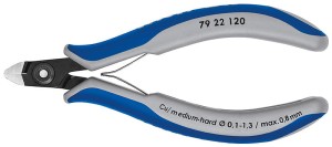 Precyzyjne szczypce tnące boczne Knipex 79 22 120 ESD