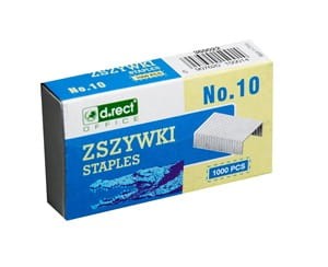 Zszywki standardowe
